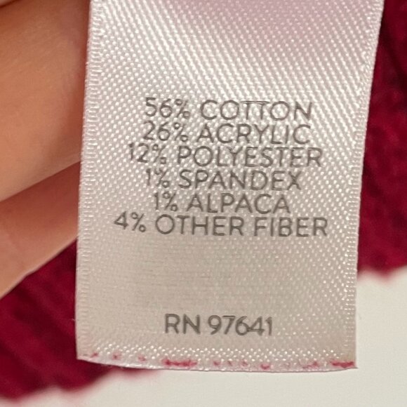 J.Jill Red V-Neck Sweater Size XS - Picture 9 of 15